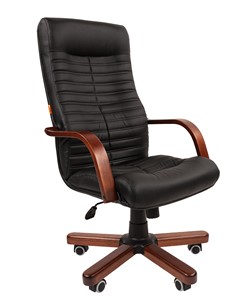 Кресло офисное CHAIRMAN 480 WD, экокожа, цвет черный в Пензе
