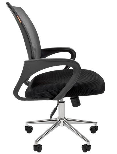 Офисное кресло CHAIRMAN 696 CHROME Сетка TW-04 (серый) в Пензе - изображение 2
