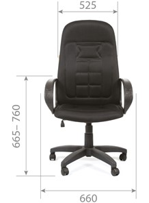 Офисное кресло CHAIRMAN 727 TW 12, цвет серый в Пензе - предосмотр 4