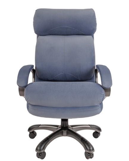 Кресло CHAIRMAN HOME 505, велюр голубое в Пензе - изображение 3