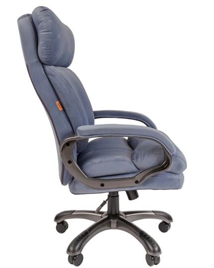Кресло CHAIRMAN HOME 505, велюр голубое в Пензе - изображение 4