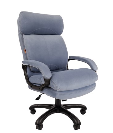 Кресло CHAIRMAN HOME 505, велюр голубое в Пензе - изображение
