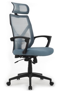 Кресло офисное Design OLIVER W-203 AC, Синий в Пензе - предосмотр