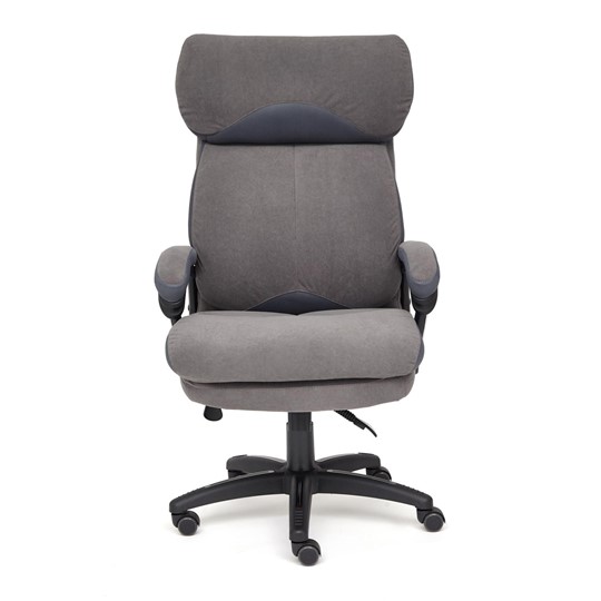 Компьютерное кресло DUKE флок/ткань, серый/серый, 29/TW-12 арт.14039 в Пензе - изображение 1