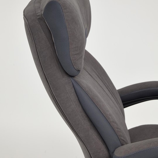 Компьютерное кресло DUKE флок/ткань, серый/серый, 29/TW-12 арт.14039 в Пензе - изображение 10