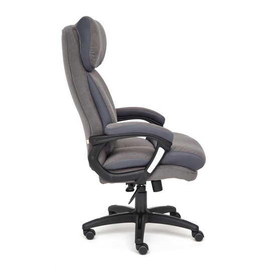 Компьютерное кресло DUKE флок/ткань, серый/серый, 29/TW-12 арт.14039 в Пензе - изображение 2