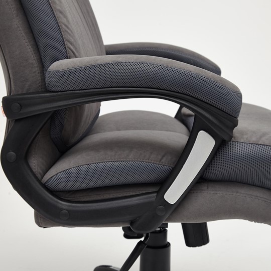 Компьютерное кресло DUKE флок/ткань, серый/серый, 29/TW-12 арт.14039 в Пензе - изображение 22