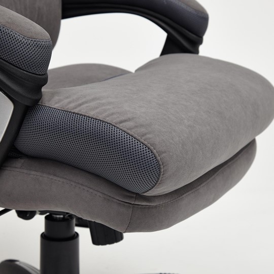 Компьютерное кресло DUKE флок/ткань, серый/серый, 29/TW-12 арт.14039 в Пензе - изображение 23