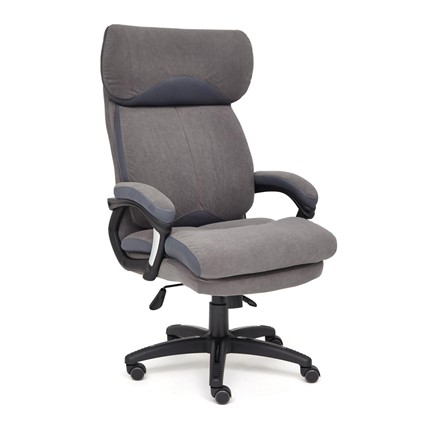 Компьютерное кресло DUKE флок/ткань, серый/серый, 29/TW-12 арт.14039 в Пензе - изображение