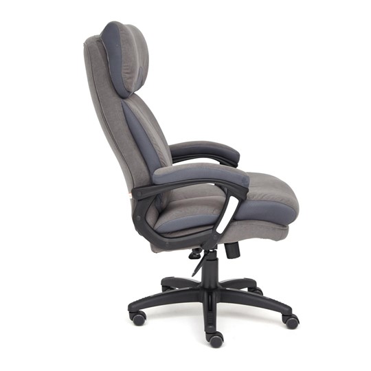 Компьютерное кресло DUKE флок/ткань, серый/серый, 29/TW-12 арт.14039 в Пензе - изображение 6