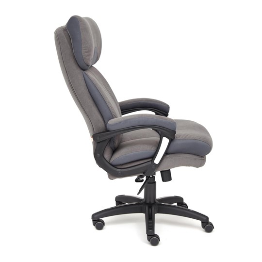 Компьютерное кресло DUKE флок/ткань, серый/серый, 29/TW-12 арт.14039 в Пензе - изображение 7