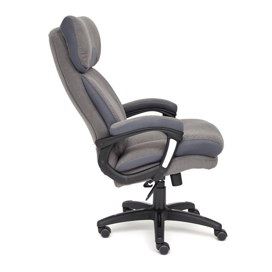 Компьютерное кресло DUKE флок/ткань, серый/серый, 29/TW-12 арт.14039 в Пензе - изображение 8