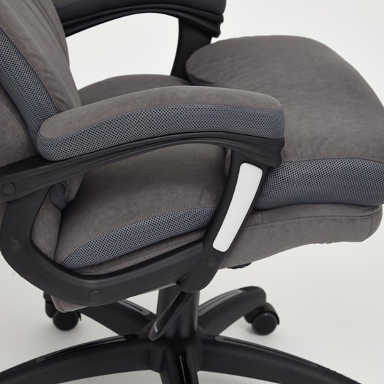 Компьютерное кресло DUKE флок/ткань, серый/серый, 29/TW-12 арт.14039 в Пензе - изображение 9