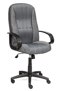 Компьютерное кресло СН833 ткань/сетка, серая/серая, арт.10327 в Пензе