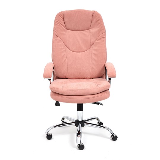Кресло компьютерное SOFTY LUX флок, розовый, арт.13952 в Пензе - изображение 1
