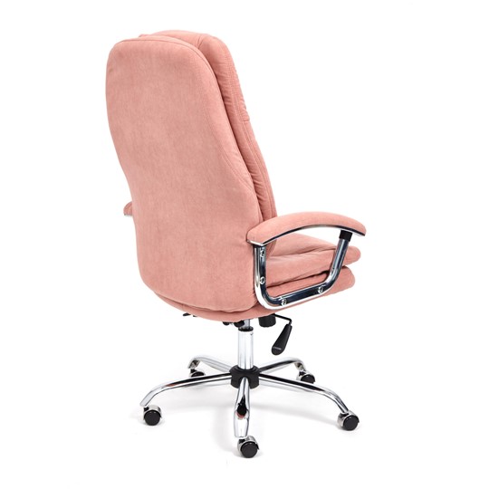 Кресло компьютерное SOFTY LUX флок, розовый, арт.13952 в Пензе - изображение 3