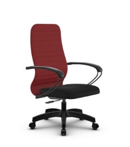 Офисное кресло SU-CK130-10P PL красный/черный в Пензе
