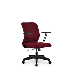 Офисное кресло SU-Mr-4/подл.109/осн.001 красный в Пензе