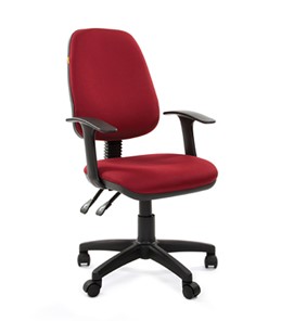 Кресло компьютерное CHAIRMAN 661 Ткань стандарт 15-11 красная в Пензе - предосмотр