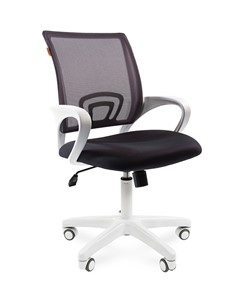 Кресло компьютерное CHAIRMAN 696 white, tw12-tw04 серый в Пензе