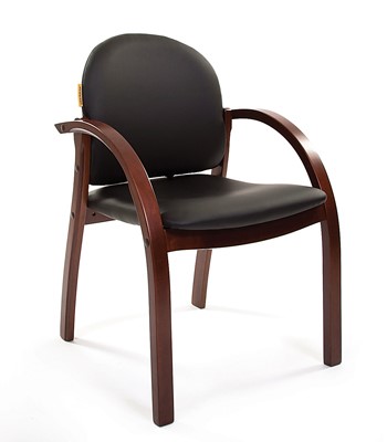 Кресло офисное CHAIRMAN 659 Экокожа черная в Пензе - изображение