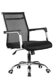 Кресло компьютерное Riva Chair 706Е (Черный) в Пензе