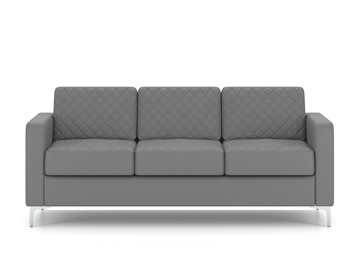Офисный диван Актив трехместный, серый в Пензе