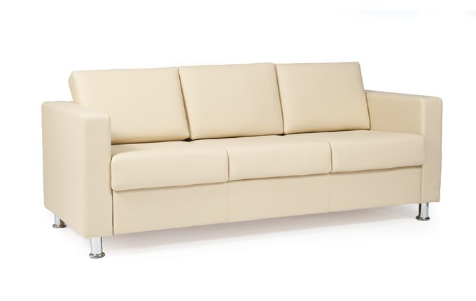 Офисный диван Симпл трехместный, экокожа в Пензе - изображение 1
