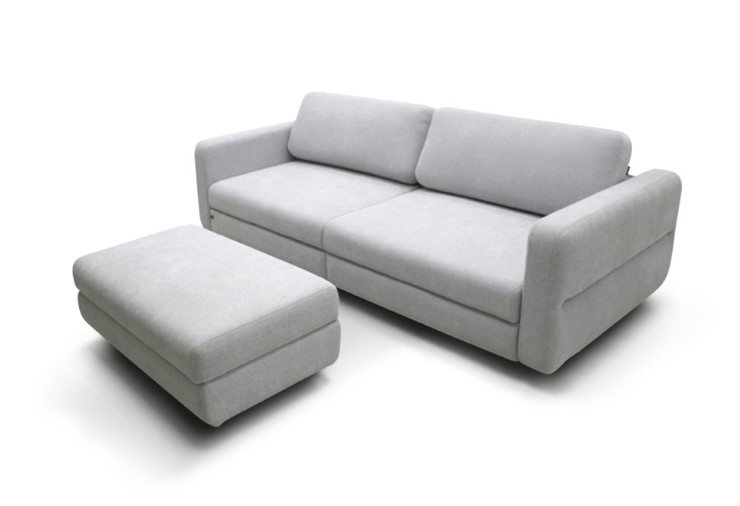Угловой диван с пуфом Марко (м6,1+м3д+м3ящ+м6,1+м13) в Пензе - изображение 1