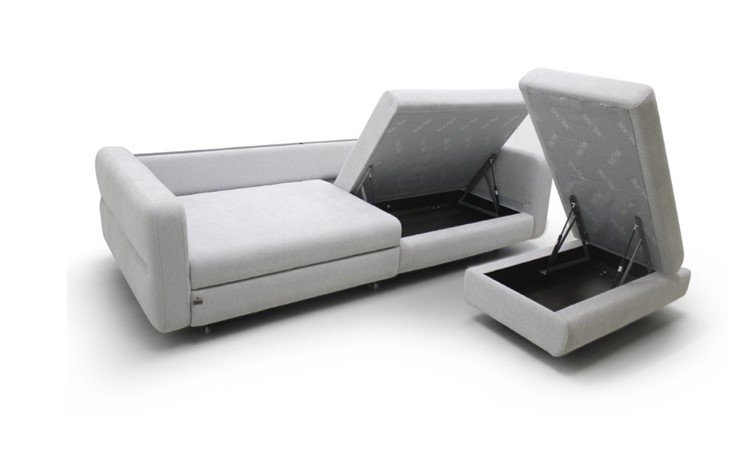 Угловой диван с пуфом Марко (м6,1+м3д+м3ящ+м6,1+м13) в Пензе - изображение 2