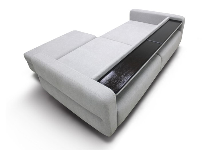 Угловой диван с пуфом Марко (м6,1+м3д+м3ящ+м6,1+м13) в Пензе - изображение 5