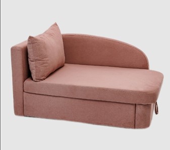 Мягкий диван левый Тедди розовый в Пензе