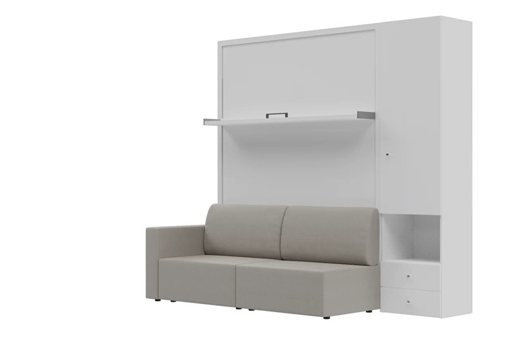 Диван Кровать-трансформер Smart (КД 1400+ШП), шкаф правый, левый подлокотник в Пензе - изображение 2
