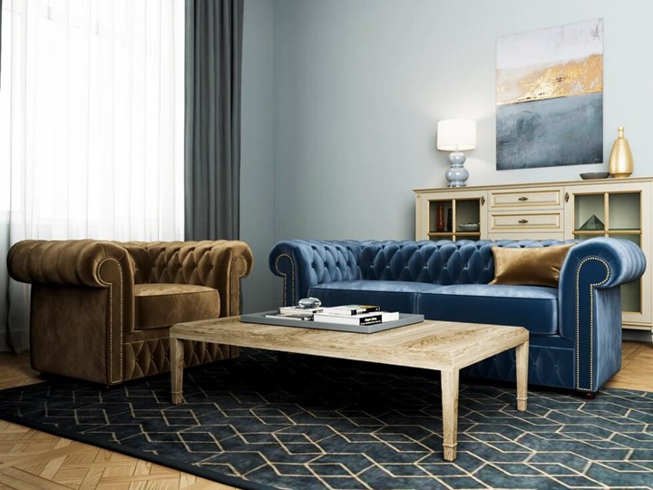 Прямой диван Честер 2,5М (седафлекс) в Пензе - изображение 11