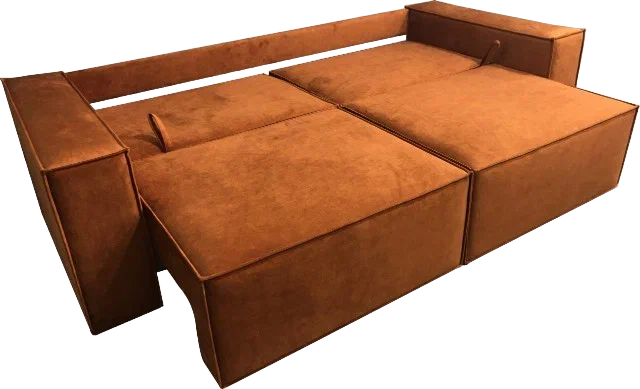 Прямой диван Лофт БЛ2-БП2 (НПБ/Тик-так) в Пензе - изображение 3
