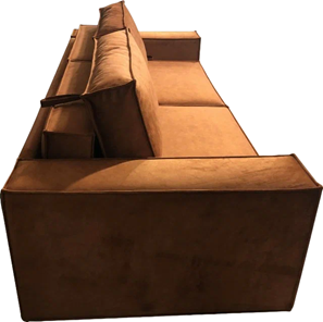Прямой диван Лофт БЛ2-БП2 (НПБ/Тик-так) в Пензе - предосмотр 4