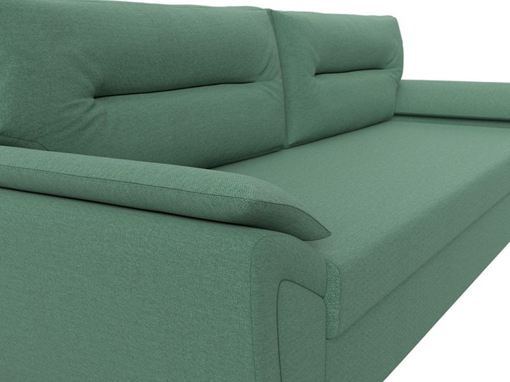 Прямой диван Нэстор Лайт, Амур зеленый (рогожка) в Пензе - изображение 5