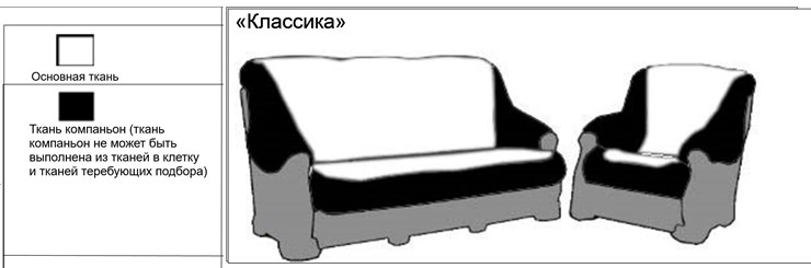Большой диван Классика Б, Миксотойл в Пензе - изображение 5