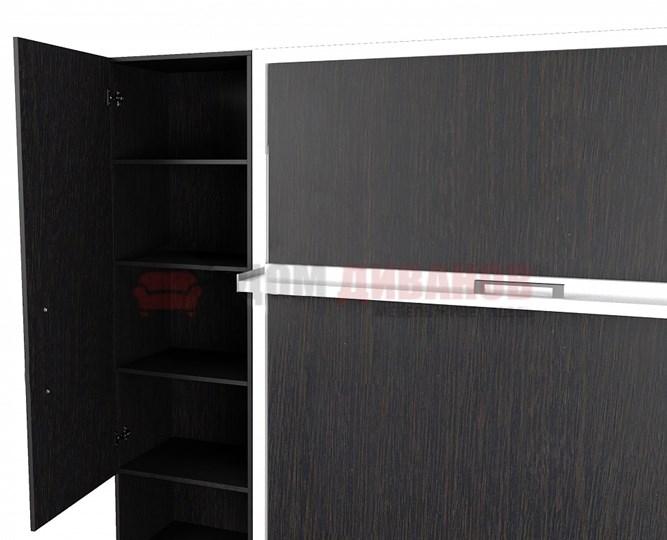 Диван Кровать-трансформер Smart (ШЛ+КД 1400+ШП), 2 шкафа, без подлокотников в Пензе - изображение 2