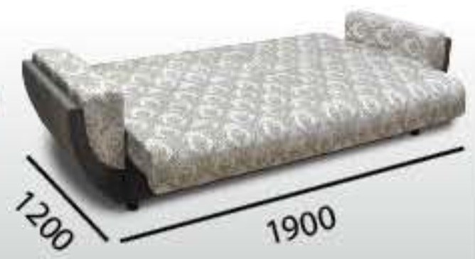 Прямой диван Акварель 2 БД в Пензе - изображение 1