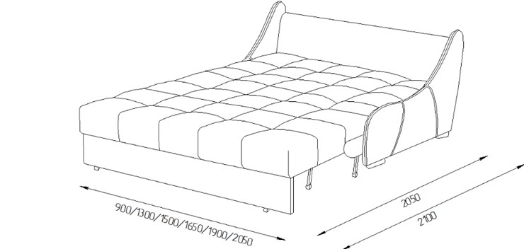 Прямой диван Токио 130 (НПБ) в Пензе - изображение 12