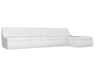 Модульный раскладной диван Холидей, Белый (экокожа) в Пензе
