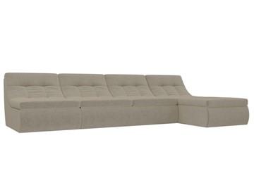 Модульный раскладной диван Холидей, Бежевый (микровельвет) в Пензе - предосмотр