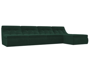 Модульный раскладной диван Холидей, Зеленый (велюр) в Пензе
