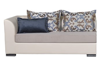 Секция без раскладки Доминго, 2 большие подушки, 1 средняя (угол слева) в Пензе