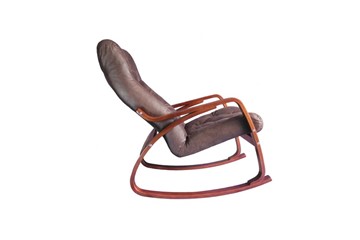 Кресло-качалка Гранд, замша шоколад в Пензе - предосмотр 1
