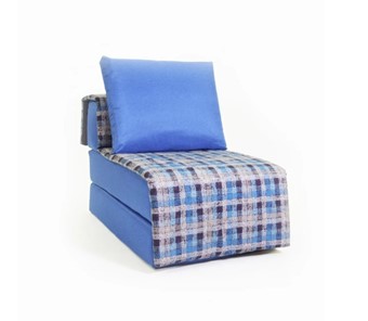 Бескаркасное кресло Харви, синий - квадро в Пензе