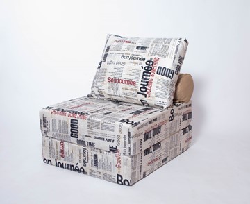 Бескаркасное кресло-кровать Прайм, газета в Пензе