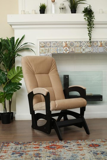 Кресло-качалка Леон маятниковая, ткань AMIGo песок 29-Т-П в Пензе - изображение 3