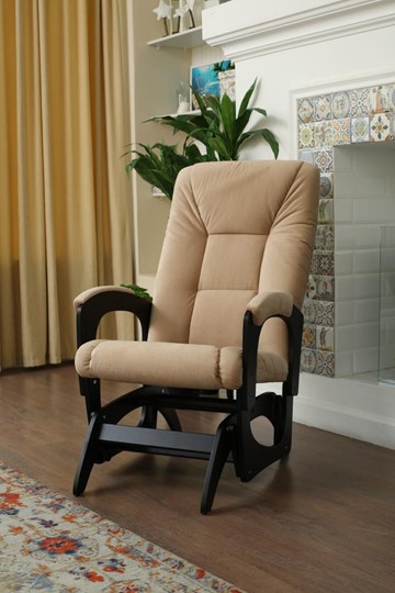 Кресло-качалка Леон маятниковая, ткань AMIGo песок 29-Т-П в Пензе - изображение 4